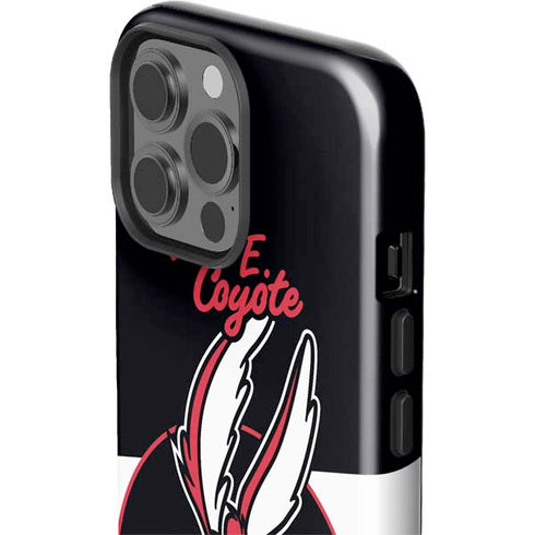 Looney Tunes Retro Wile E Coyote iPhone 15 Pro Max Impact Case
